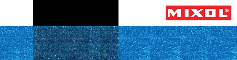 MIXOL<sup>®</sup> Metallic-Effect Concentrate<br /><strong>2% ME 2 Silver +<br />0,5% MIXOL<sup>®</sup> No. 9 Blue</strong>