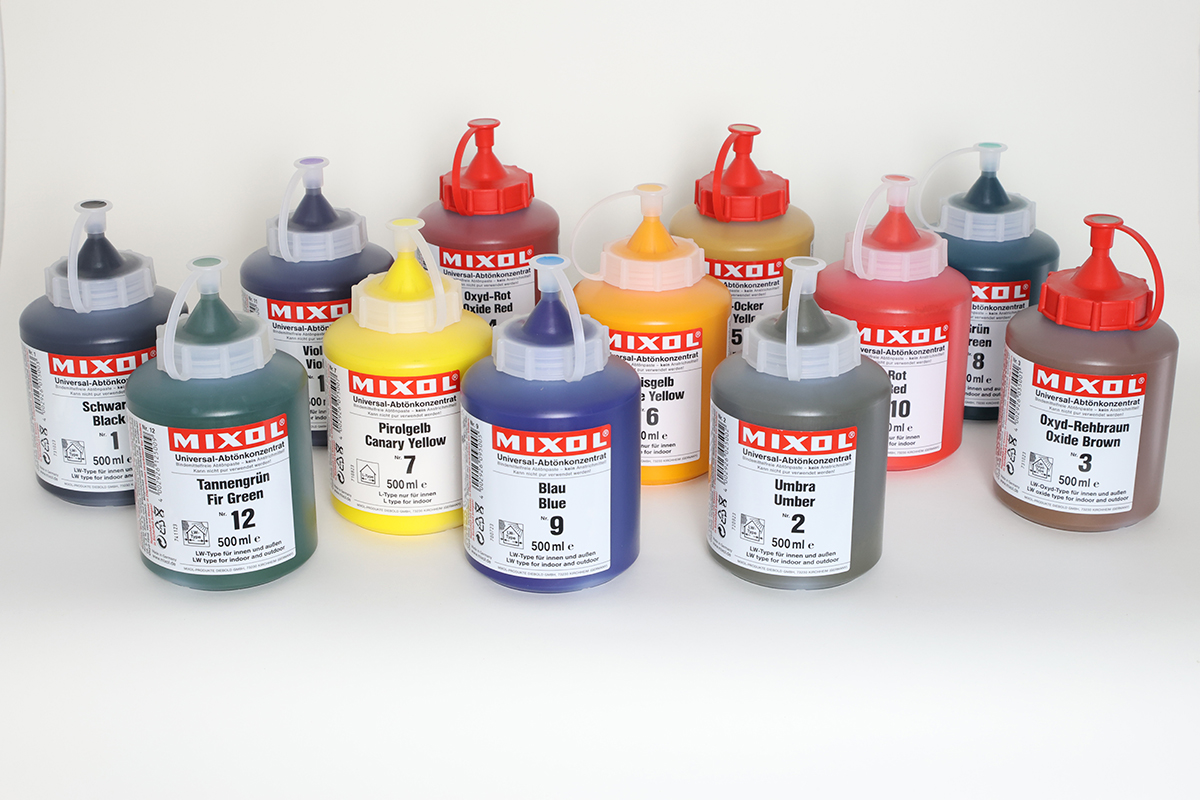 MIXOL® | Universal tinting on painting, decorating trade and industry ...